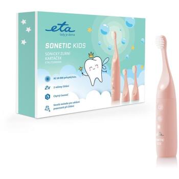 Eta elektriskā zobu birste Sonetic Kids ETA171090000, 2 uzgaļi, 1 režīms, rozā (ETA171090000)