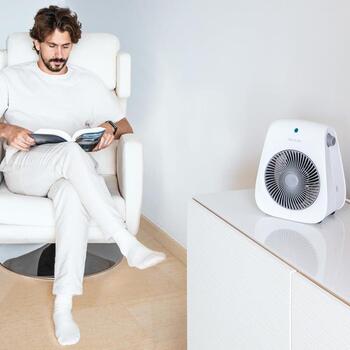 Cecotec ventilatora sildītājs ReadyWarm 2000 Max Force White 8259, 2000 W, 2 jaudas līmeņi, līdz 20 m², balts, 3 režīmi (8259)