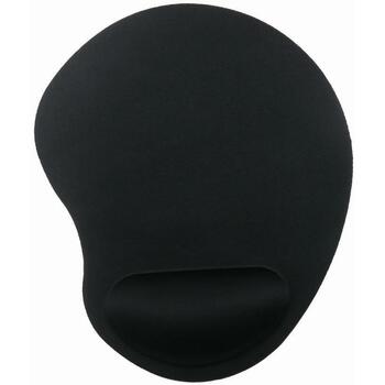 Gembird peles paliktnis MP-ERGO-01, 220mm, 260mm, melns, ergonomisks, putu plaukts (MP-ERGO-01)
