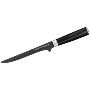 SAMURA Нож для обвалки SM-0063B, AUS-8, 165мм, G-10, 58HRC, stonewash (SM-0063B)