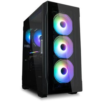Zalman I3 NEO TG Black, 4x RGB вентилятор, 3x2,5'', 2x3,5'', ATX, 2xUSB 3.0, 1xUSB 2.0, Закаленное стекло (I3 NEO TG Black)