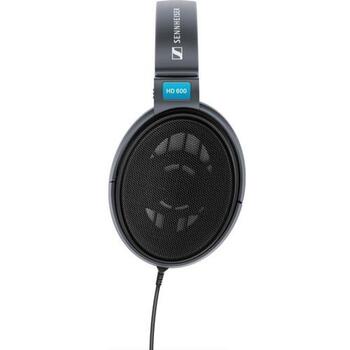Sennheiser Austiņas HD 600 508824, 3m, 300Ω, 97dB, 1x6.3mm adapteris, pārklājums: melns (508824)