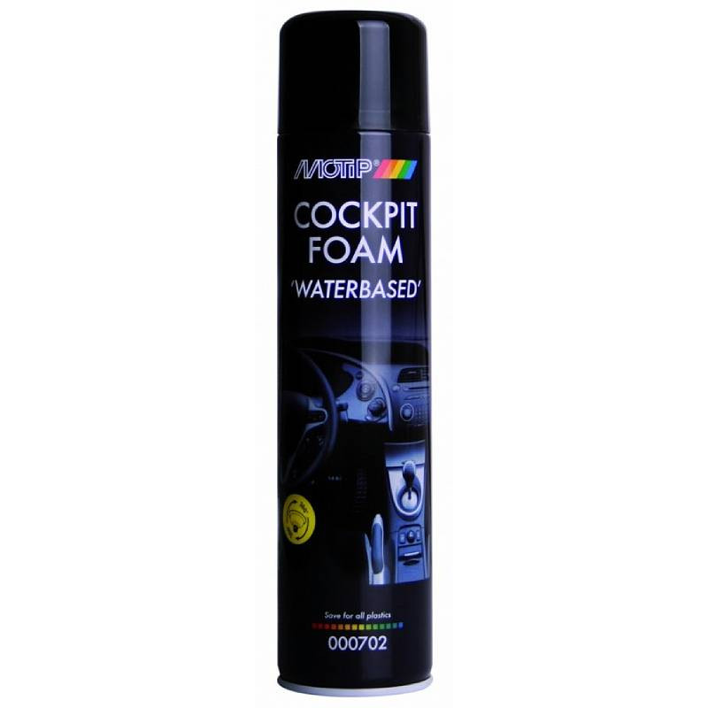 Salona tīrīšanas putas COCKPIT FOAM 600 ml neitrāls aromāts 000702 MOTIP (000702)