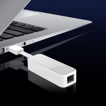 USB 3.0 к Gigabit Ethernet сетевому адаптеру, TP-Link, UE300, 1 10/100/1000 Mbit/s (UE300)
