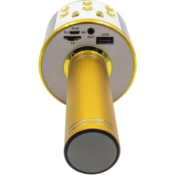 Denver Bezvadu mikrofons KMS-20GOMK2 111250000090, 5W, 1200mAh, Bluetooth, AUX, USB/SD slots (111250000090)