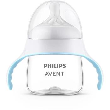 Philips Avent Natural Response mācību krūzīte SCF263/61, 150 ml, vidējas plūsmas knupītis 6m+, pretkoliku vārsts, nesatur BPA (SCF263/61)