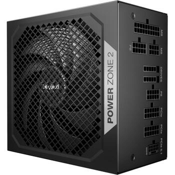 Be Quiet Datora barošanas bloks POWER ZONE 2 BP006EU, 750W, 80 PLUS Platinum, 140mm ventilators, 1x12V, 6xSATA (BP006EU)