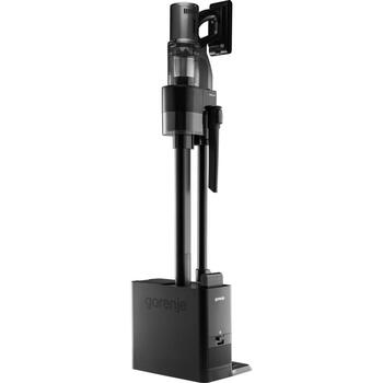 Gorenje пылесос SVC296749NEBL, 550 W, 29.6 V, 60 мин, беспроводной, 2-в-1, 0.6 L, антрацит, Turbo, HEPA фильтр (SVC296749NEBL)