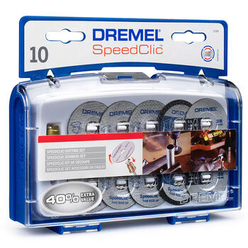 Набор для резки EZ SpeedClic, 11 предметов 2615S690JA DREMEL (2615S690JA)