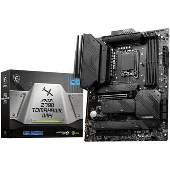 Msi Dēlis MAGZ790TOMAHAWKWIFI, LGA 1700, DDR5 7200+ MHz, 4 M.2, 2 PCIe 5.0, 7.1 audio, 2.5 Gb Ethernet, Wi-Fi 6 (MAGZ790TOMAHAWKWIFI)