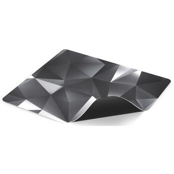 Endorfy peles paliktnis Crystal Black L EY6B007, 450mm, 400mm, melns/balts, raksts, mitrumizturīgs, neizslīdoša pamatne (EY6B007)