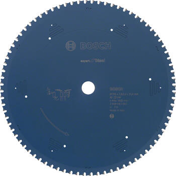 Ripāģa disks 355x25,4x2,2mm, Metāla zāģiem RIPZĀĢA ASMENS EXPERT FOR STEEL, 2608643062, BOSCH (2608643062)