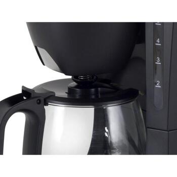 Beper Кофеварка BC.060, 600W, 0.6l, черный, моющийся пластиковый фильтр, капельный кофе, ячменный кофе (BC.060)