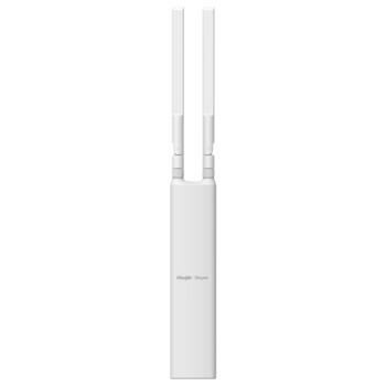 Ruijie RG-RAP52-OD AC1300 Wi-Fi Bezvadu Piekļuves Punkts (2.4GHz/5GHz, 1267Mbps, 1-Portu Gigabit, IP65) Āra Uzstādīšanai Balts (RG-RAP52-OD)