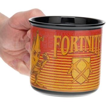 Paladone Fortnite Heat Change кружка PP14663FO, 350ml, многоцветная, кружка с изменением цвета с Peely и Fishstick (PP14663FO)