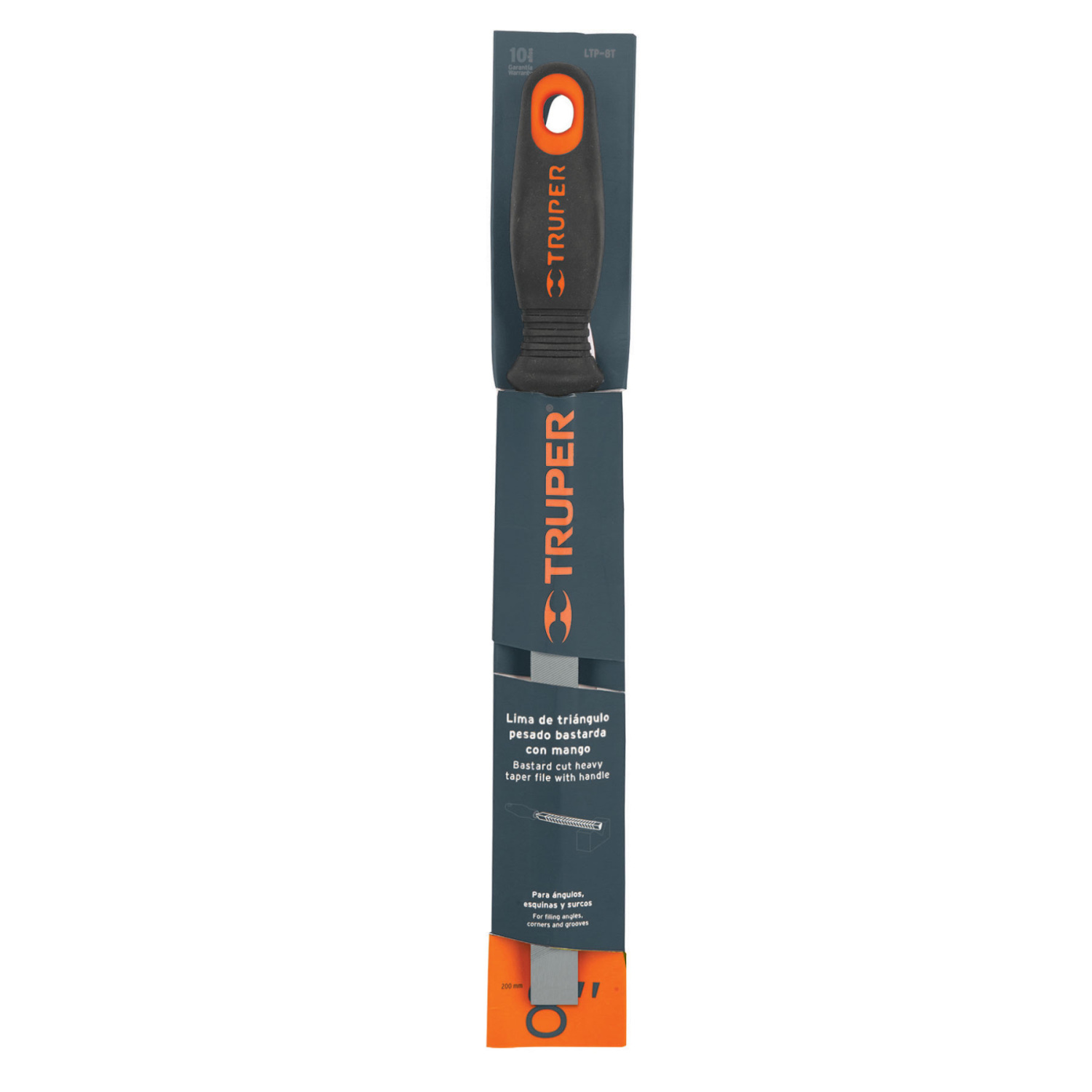 Trīskvadrātu vīle 200mm rupja griezuma LTP-8T TRUPER (LTP-8T)