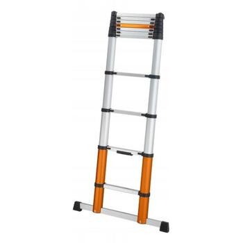 Batavia Телескопическая лестница Giraffe AIR 7063596, 327см, 11 ступеней, 150кг, алюминий, soft-close, стабилизатор (7063596)