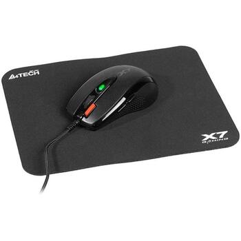 A4Tech X-Game X-7120 pele + peles paliktnis A4TMYS46028, 3000 dpi, 7 pogas, 1.8 m kabelis, optiskais sensors, vadu savienojums (A4TMYS46028)