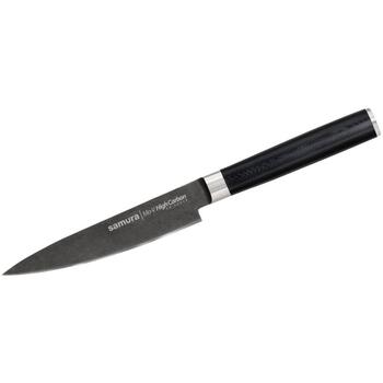 Samura кухонный нож SM-0021B, 125мм, AUS-8, 58HRC, рукоять G-10, Stonewash (SM-0021B)