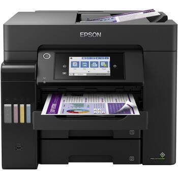 Epson Многофункциональный принтер L6570 C11CJ29402, 25 стр/мин, A4, Wi-Fi, 550 листов, 4-ink, ADF, Duplex (C11CJ29402)