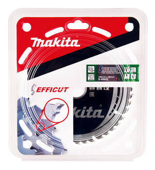 Zāģripa EFFICUT Ø190x30x1.45mm, 45 zobi B-68622 Makita (B-68622)