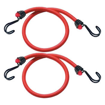 Gumijas trosīte kravas nostiprināšanai 2 gab. 600 mm / 8 mm 3020EURDAT MASTERLOCK (3020EURDAT)