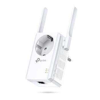 TP-Link TL-WA860RE N300 Wi-Fi диапазона усилитель/репитер 300 Mbps 2.4 GHz 1×10/100 Mbps Ethernet Белый (TL-WA860RE)