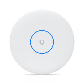 Wi Fi 7 piekļuves punkts ar 8 telpiskās plūsmas tri band 2.4 5 6 GHz PoE++ 10 GbE uplink līdz ~160 m² pārklājums 500+ ierīces UniFi U7 Pro XGS Balts Ubiquiti (U7-PRO-XGS)
