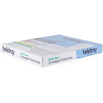 Beldray Унитазное сиденье LA072771PEU7, 45x37x4.5cm, 2.30kg, антибактериальное, D-образное, мягкое закрытие (LA072771PEU7)