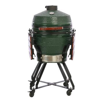 TunaBone Kamado Pro M угольный керамический гриль для приготовления мяса и овощей 22