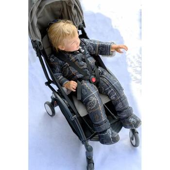 Lodger Skier Tribe комбинезон SKP 626_6-12, 6-12M, 100% полиэстер, водоотталкивающий, молния, капюшон (SKP 626_6-12)