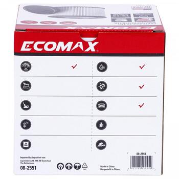 Ecomax фильтр для влажной и сухой уборки EMX25 EM19307, 08-2551, 0.3 кг, совместим с Ecomax (08-2551&EMX)