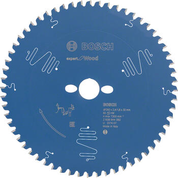 Ripzāģa disks Expert Wood 260 x 30 x 2,4 mm, 60, Paneļzāģiem RIPZĀĢA ASMENS EXPERT FOR WOOD, 2608644082, BOSCH (2608644082)