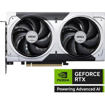 Msi Video karte RTX 5060 TI 8G VENTUS 2X OC PLUS, 8 GB GDDR7, 128 bit, 7680 x 4320, 2 ventilatori, PCIe x16 5.0, Aktīvā dzesēšana (RTX 5060 TI 8G VENTUS 2X OC PLUS)
