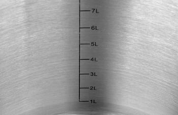 Yato высокая кастрюля с крышкой YG-00014, 21л, 30см, 30см, нержавеющая сталь 201, капсульное дно, алюминиевая вставка (YG-00014)