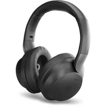 Lindy Наушники 73205, Bluetooth 5.3, ANC, 55 ч работы от аккумулятора, 40 мм динамики, черный, 85% снижение шума, 0.15 м кабель (73205)