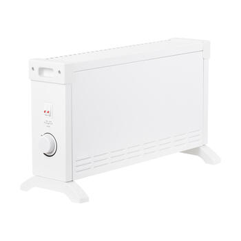 Elektriskais konvektora sildītājs telpu papildu apsildei 2000W 70m³ 3 režīmi termostats balts CK2000 360271 Eurom (360271)