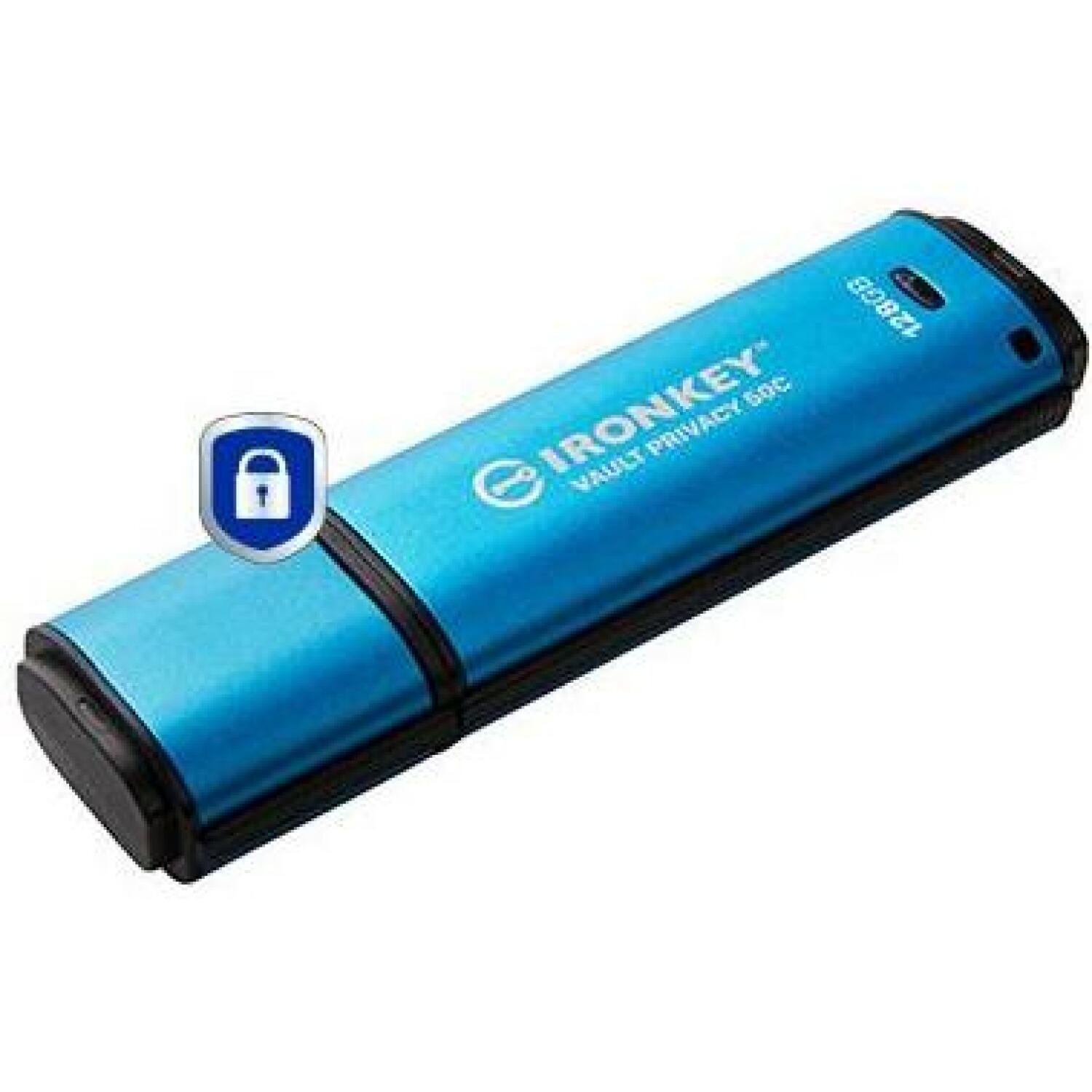 Kingston USB флеш-накопитель IKVP50C/128GB 128GB, USB Type-C, 3.2 Gen 1, Скорость чтения 250 MB/s, Скорость записи 180 MB/s (IKVP50C/128GB)