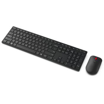 Lenovo Комплект клавиатуры и мыши Multi-Mode Pro 6000 4X31S04853, Bluetooth 5.3, 7 кнопок, беспроводной, черный (4X31S04853)