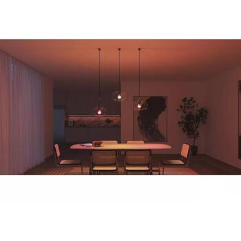 Philips Hue умная лампа 8721103103635, 2 шт, E27, 8 Вт, 806 лм, 2200-6500 K, 16 млн цветов, Bluetooth/Zigbee, Hue мост (8721103103635)
