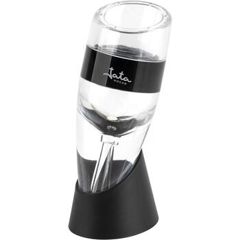 Jata Vīna aerators HVIN2204, 15,4x5,76cm, gaisa piesātināšana, ātra, viegla tīrīšana, pretpilēšanas funkcija, ceļojumu somiņa (HVIN2204)