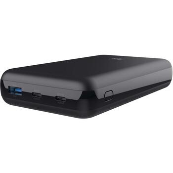 Trust Power Bank 25240 100 Вт, 5 А, 2 USB Type-C, 1 USB Type-A, Quick Charge 3.0, черный (25240)