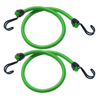 Gumijas trosīte kravas nostiprināšanai 2 gab. 800 mm / 8 mm 3021EURDAT MASTERLOCK (3021EURDAT)