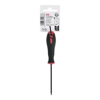 Kreator skrūvgriezis Torx KRTH21102, 75mm, T7, S2 tērauds, magnētisks uzgalis, pretizslīdēšanas rokturis, cilpa (KRTH21102)