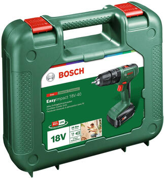 Аккумуляторная ударная дрель 18В (1x1,5Ач) EasyImpact 18V-40 06039D8101 BOSCH (06039D8101)