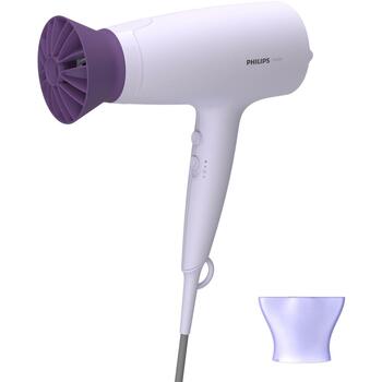 Philips фен BHD341/10 2100 Вт, 6 скоростей, 6 температурных режимов, 1.8 м шнур, Лиловый, Функция холодного воздуха, Концентратор (BHD341/10)