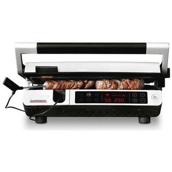 Gastroback 42539 Design BBQ Advanced Control, 2000 Вт, 220-240 В, 1632 см², 6 программ, таймер, съемные пластины (42539)