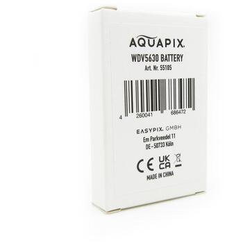 Easypix WDV5630 аккумулятор 55105, 3,8 В, 3400 мАч, литий-ионный, перезаряжаемый, совместим с Aquapix WDV5630 (55105)