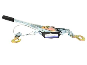 Geko G01072 Ручная таль, 2000 кг, 15:1, 4,5 мм, 2,5 м, 2 крюка, двойная передача (G01072)