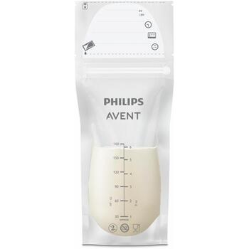 Philips Avent пакеты для хранения грудного молока SCF603/25, 25 шт., 180 мл, без BPA, предварительно стерилизованные, двухслойные (SCF603/25)